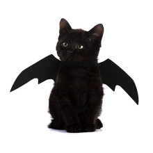 Halloween Huisdier Hond Kat Vleermuis Vleugels Kostuum Zwart Huisdier Puppy Kat Kleding Huisdier T - shirt