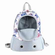 Zaino da viaggio traspirante per animali domestici borsa da trasporto per cani e gatti per attività all'aperto e accessori per animali.