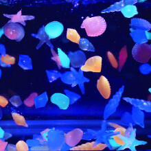 Fischtank Landschaft Leuchtsteine Aquarium Leuchtstein Dekoration Fisch Schildkröten Tank