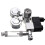 Koolstofdioxide Meter CO2 Systeem Dubbele Drukregelaar Bubbelteller Solenoïde 5