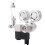 Koolstofdioxide Meter CO2 Systeem Dubbele Drukregelaar Bubbelteller Solenoïde 3
