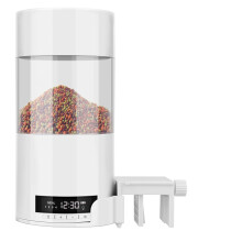 500Ml Alimentatore Automatico per Pesci con Timer da Fissare a Qualsiasi Acquario Dispenser di Cibo per Pesci con Timer per Acquario