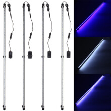 110-240V 112cm 16W 5050 66 perle di lampada lampada per pesci in acquario impermeabile IP68