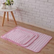 Tappetino estivo rinfrescante pink con gel freddo cuscino comodo per decorazioni di cani gatti e cuccioli.