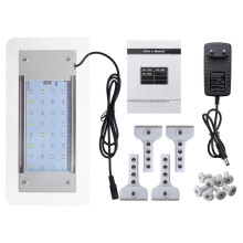 HL-380A con Controller 2835 RGB 260*130*15.5mm 2835 32 smd 5W Applicabile a lampada per acquario da 26-42cm Lampada a clip Luce per acquario con