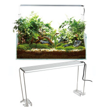 4PCS Supporto per Acquario in steel Inossidabile per Lampada LED Alta per Acquario Supporto per Pesci