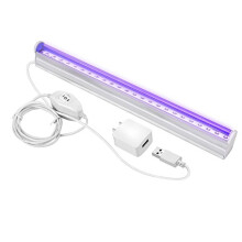 Lampade a LED UV per acquario apparecchi di luce nera da 6W lampada portable a luce nera