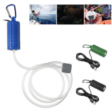 Aquarium Fischtank tragbare USB Mini Sauerstoffluftpumpe leise energiesparende Zubehör Luftpumpe Aquarium Aquatische Haustierbedarf