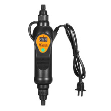 500W Filtro Esterno Riscaldatore Serbatoio Pesci Inline Acquario Termostato LED
