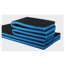 50X10cm Filtro in Schiuma a Doppio Strato per Acquario Biologico per Pesci Pad di Cotone Spugna