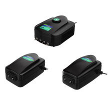 2/4 Gaten 8W/12W Verstelbare Luchtuitgang Aquarium Vissentank Zuurstofpomp Laag Geluid Luchtcompressorpomp Beluchter