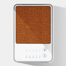 Distributore di cibo per pesci automatico digitale da 70 ml con LED per acquario per acquario di pesci
