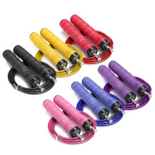 Verstelbare Springtouw Fitness Snel Springtouwen Gym Boksen Wikkel Touw Springen