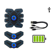 Abs Stimulator Slimme Buik Workout Spier Toner Trainer 6 Modi 10 Intensiteit Fitnessapparatuur