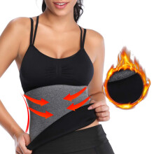Trainer in neoprene per la vita corsetto sauna per allenamento cintura modellante per il corpo snellente.