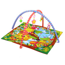 Tappeto per neonati con musica tappetino per gattonare coperta pad per fitness tappeto quadrato per animali giocattolo appeso