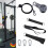 DIY Pulley Cable Pulldown Attachment System Biceps Triceps Trainer Home Fitness Exercise Tools 3