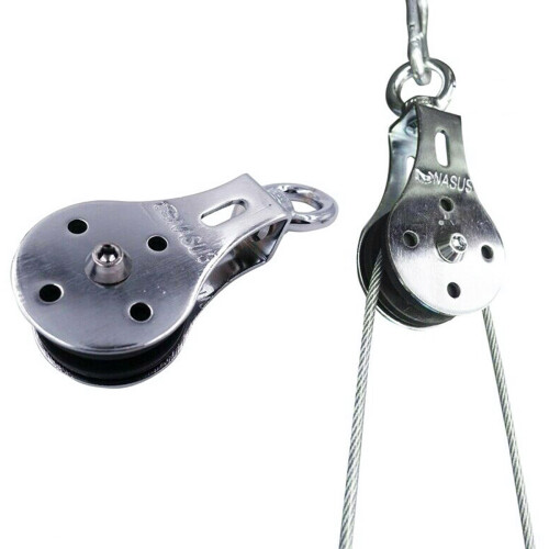 DIY Pulley Cable Pulldown Attachment System Biceps Triceps Trainer Home Fitness Exercise Tools 1
