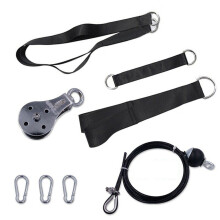 DIY Seilzug Pulldown Zubehörsystem Bizeps Trizeps Trainer Heimfitness Trainingsgeräte