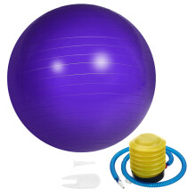 45 cm Yoga Bal Fitness Sport Pilates Geboorte Oefening Massage Gymbal Met Pomp