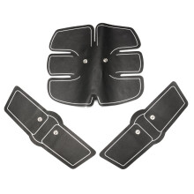 3 stuks Spiertraining Lichaam Zes pads Fitness ABS Elektrische Spier Simulatie Verstevigingshulpmiddelen