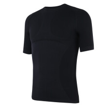 Mannen Compressie Lichaamsvormer Nylon Strakke Sportshirt Ademend Atletisch Kleding Korte Mouwen