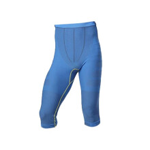 Men Polyester Compressie Sportbroek Strakke Capri Broek Ademend Sneldrogend Shapewear
