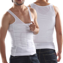 Heren Buik Body Shaper Vest Shirt Korset Ondergoed Riem Comfortabel