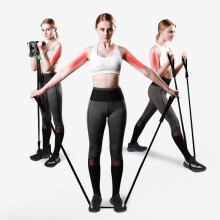 Latex Bauchrad Elastisches Seil Hilfszug Krafttrainingsgurt Fitnessgerät