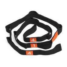 Cinghia per Yoga Multi-Grip con Anelli per Stretching Flessibilità per Vita Gambe Schiena Pilates Attrezzi per Esercizi.