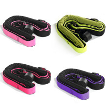Cinghia di supporto per piegamenti all'indietro con fascia di stretching per yoga fitness cintura di allenamento regolabile