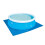 1Pcs Swimming Pool Cloth Mat Foldable Ground Cloth Blue 10