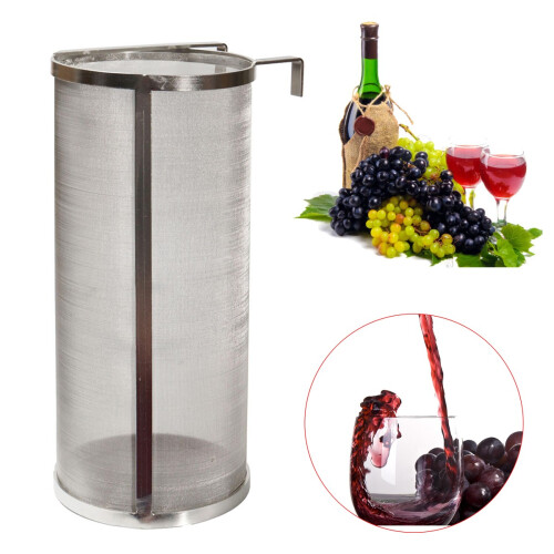 300 Micron RVS Hopper Thuisbrouwer Wijn Bier Brouwer Hopfilter