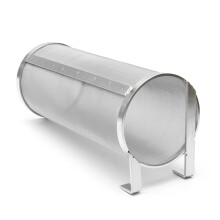 100x250mm Thuisbrouwerij Bier Hopfilter RVS Zeef Pelletgaas 400