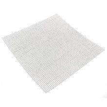 Heavy-Duty 40x40cm 304 Stainless Steel Woven Wire Filtration Grill Sheet, 4-Mesh Filter Screen