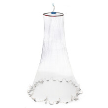3.0M 10FT Handgemakkelijk Werp Handmatige Vissersnet Spin Aas Casting Nylon Lijn Zinkgewicht