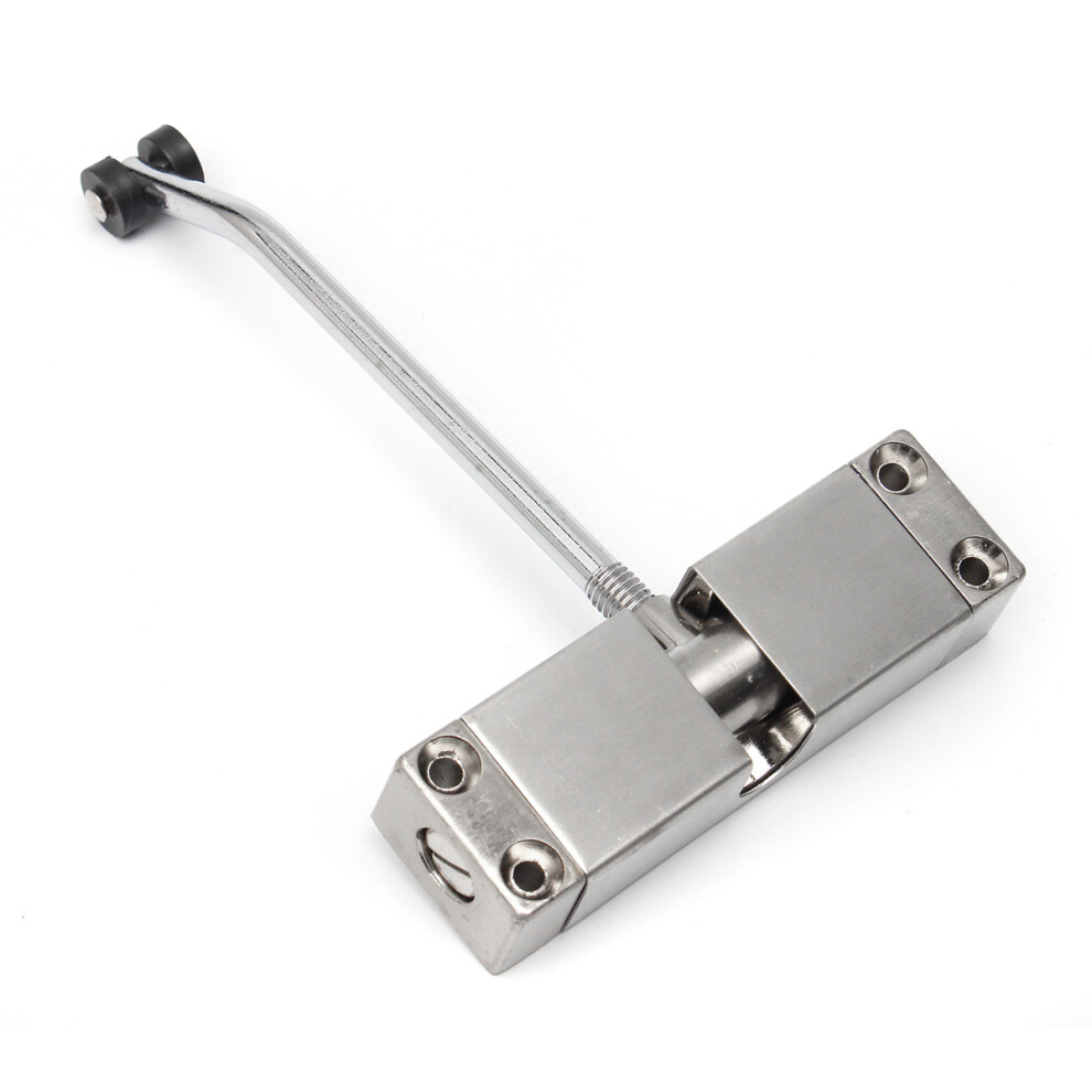 Stainless Steel Adjustable Surface Mounted Automatic Spring Closing Door Closer 791177613024