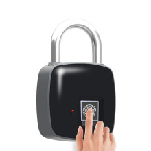 P3 Serratura a Dito Intelligente per Porta Lucchetto Sicuro Ricarica USB Impermeabile Senza Chiave Antifurto