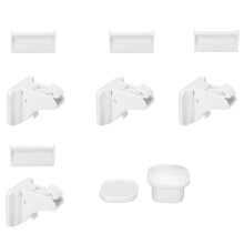 5 in 1 Magnetische Kinderbeveiliging Baby Veiligheidslock Baby Bescherming Kastdeurslot Kinder Lade Lock