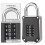 4 Digit Combination Password Key Cabinet Lock Padlock Storage Case Box Safety Security 3