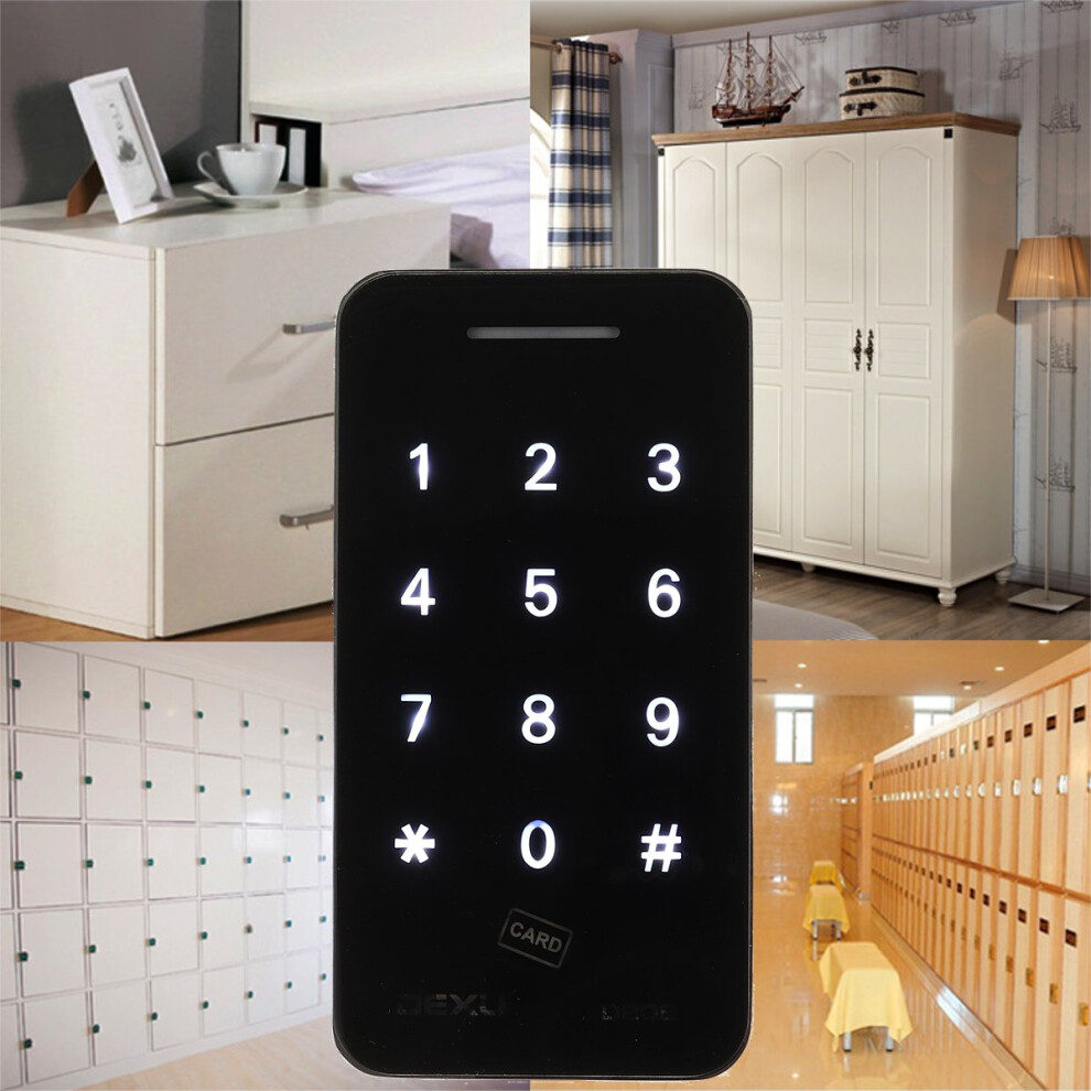 Smart Digital Electronic Door Cabinet Lock Password Press Keypad Touch Security 6900062241585