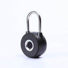 Lucchetto a combinazione intelligente con impronta digitale senza chiave ricarica USB impermeabile per porte e valigie.