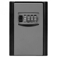 Scatola di sicurezza per chiavi con combinazione a 4 cifre montaggio a parete scatola di stoccaggio segreta organizer per chiavi con password