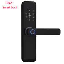 Tuya WiFi Smart Lock Kernzylinder Intelligentes Sicherheits-Türschloss Bluetooth Doppelverriegelung mit Schlüsseln Funktioniert mit der Smart Lif