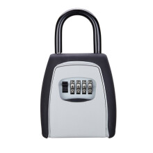 Scatola di Stoccaggio per Chiavi Scatola di Sicurezza per Chiavi Scatola Sicura Utilizzo con Lucchetto a Password material in Lega Gancio per Ch