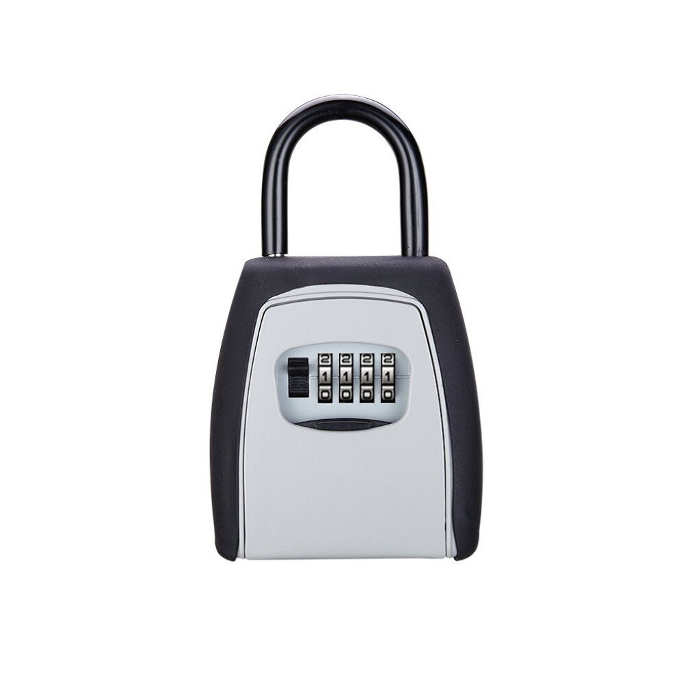 Keys Storage Box Key Storage Lock Box Safe Box Use Password Lock Alloy Material Keys Hook Security Organizer Boxes 6901250112250