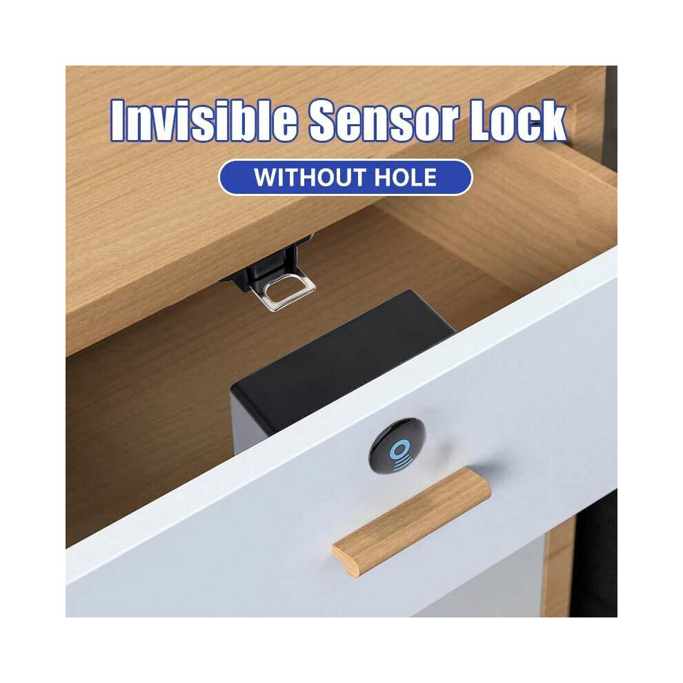 Invisible Sensor Lock Emid Ic Card Drawer Digital Cabinet Intelligent Electronic Locks For Wardrobe Furniture Hardware 5778355998383