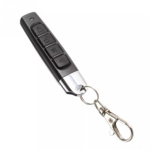 5Pz 433MHz remote Copia Auto Abbinato 4 Pulsanti Controllo Remoto Wireless per Porta del Garage con Anello Portachiavi