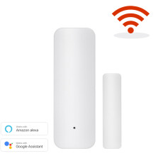 Smart WiFi Türsensor Tür Offen Geschlossen Detektoren WiFi App Benachrichtigung Alarm Sicherheitsalarm Unterstützung für Alexa Google Home