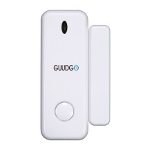 GUUDGO Sensore di Rilevamento Finestra Porta Wireless 433MHz per Sistema di Allarme di Sicurezza per Smart Home